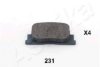 ASHIKA 51-02-231 Brake Pad Set, disc brake